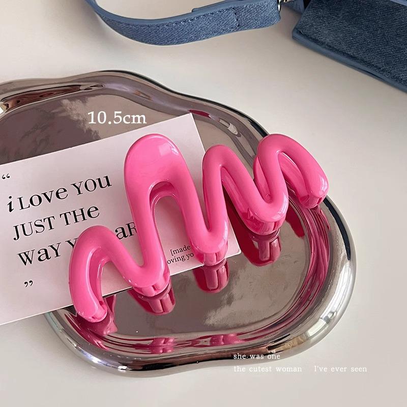 Exquisite Acrylic Claw Clip for Thick Hair - Large High-End Shark Hairpin