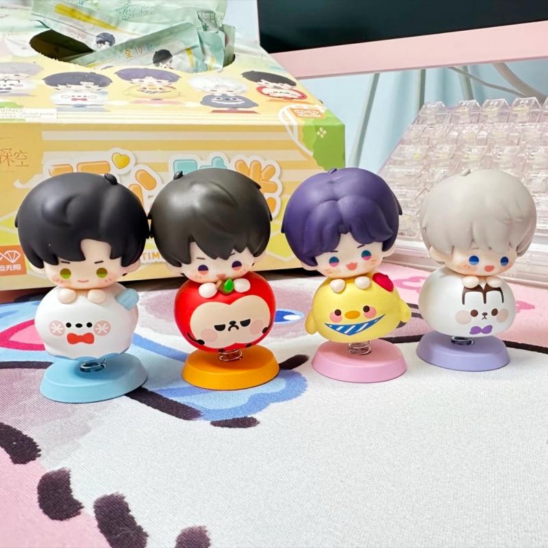 Love And Deepspace Stackable Series Blind Bag Cute Character Figurine  Desktop Decor Trendy Toy Gift Kawaii Ornament