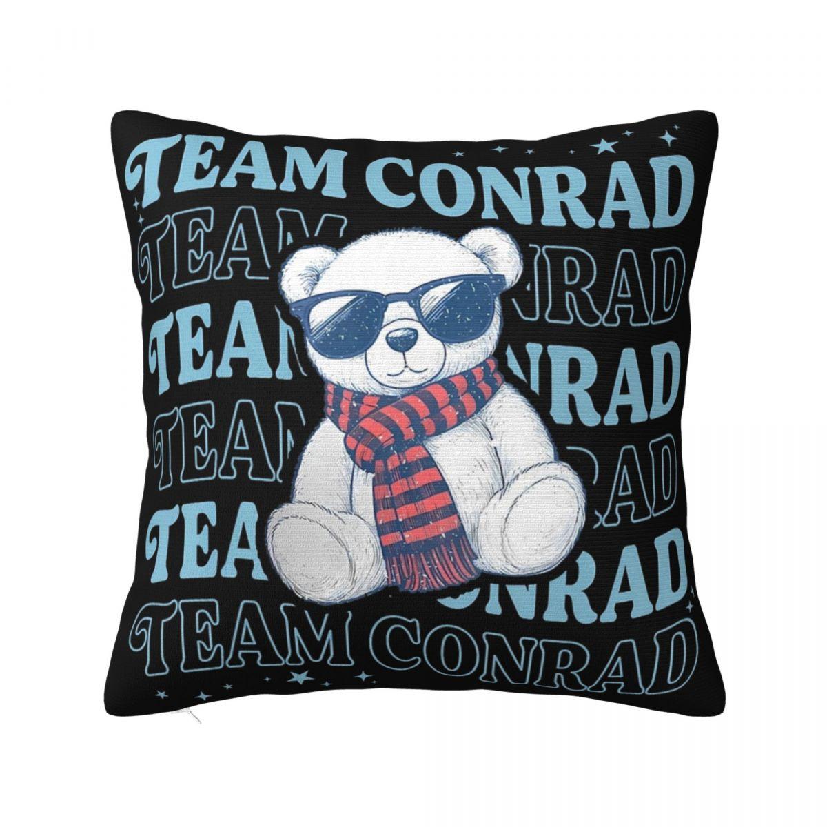 

Conrad Fisher Turned Pretty Pillowcases Cushion Cover Summer Movie Beach Throw Pillow Cover Y2K Sofa Decorations Zipper 30cm x 30cm