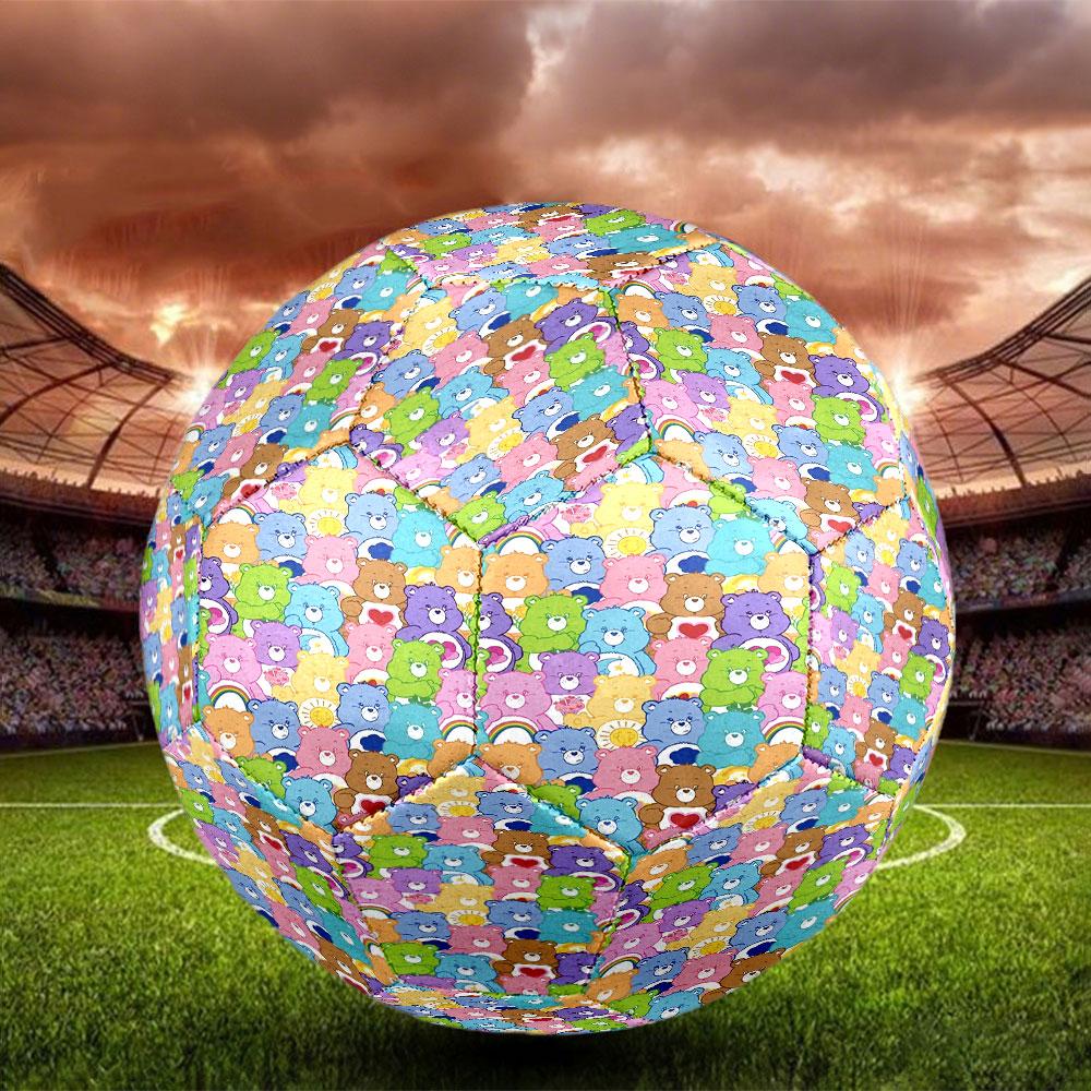 Care Bears Print Size 5 Soccer Ball, Standard Match Football for Sports Game and Team Practice, Ideal Gift for Soccer Fans