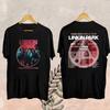 Li-nk Park From Zero World Tour Casual Retro Brand Retro T-Shirt Cotton T-Shirt Unisex Summer Short Sleeve Fashion Top