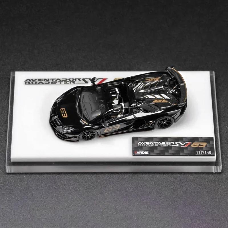 Tardis 1/64 Aventador 750SV Miura SVJ Resin Car Toy Die Casting Metal Model Series Boy Christmas Gift