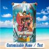 Beach Towel Custom Name Text, Quick Dry Large Towel For Beach HomeDandadan