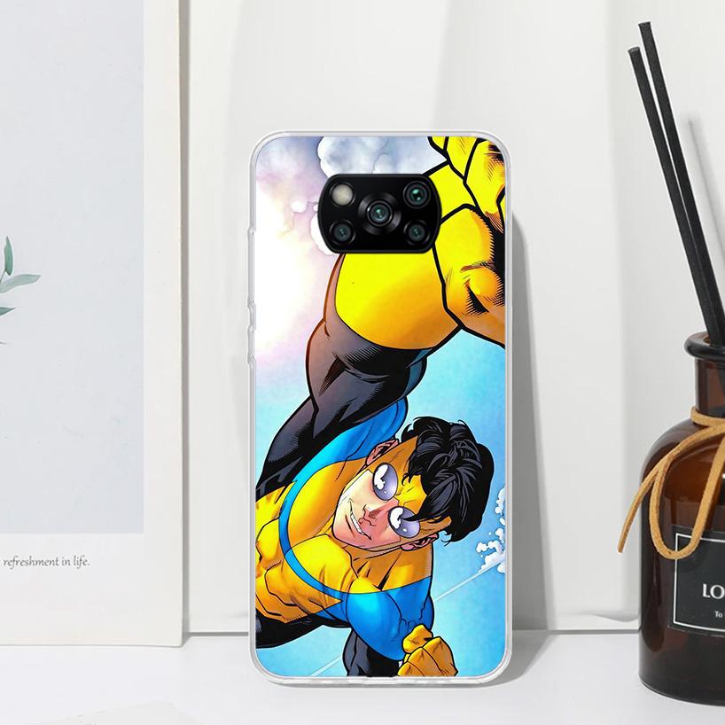 Cool I-Invincible Phone Case For Xiaomi Poco X7 X6 X5 M7 M8 Pro F7 Ultra Redmi 15C 15 13C 13 12C 12 10 10C 10A Art Fundas Poco X