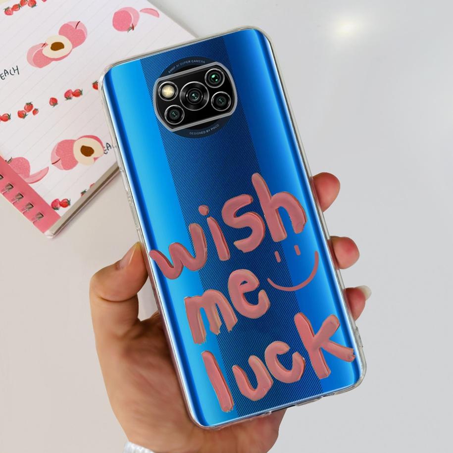 Case For Xiaomi Poco X3 Pro Pocox3 X 3 NFC Cover Cute Astronaut Butterfly Bumper Soft Silicone Protective Funda For Poco X3 Capa