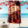 Toilet‑Bound Hanako‑kun Print Beach Towel, Large Soft Quick Dry Towel for Beach Camping Swimming