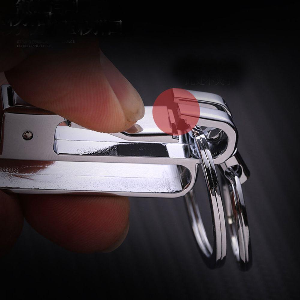 Ring Holder Key-Clip Key Clip Belt On Heavy Duty Belt Waist Belt Clip Key Holder Keyring Keychain