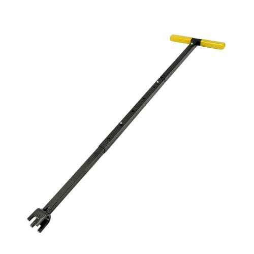 Water Stop Wrench, T-Handle Water Meter Wrench for Plumbing Maintenance (Yellow)