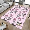 1pc Hello Kitty wallpaper Carpet Anti Slip Polyester Floor Mat for office,Bedroom