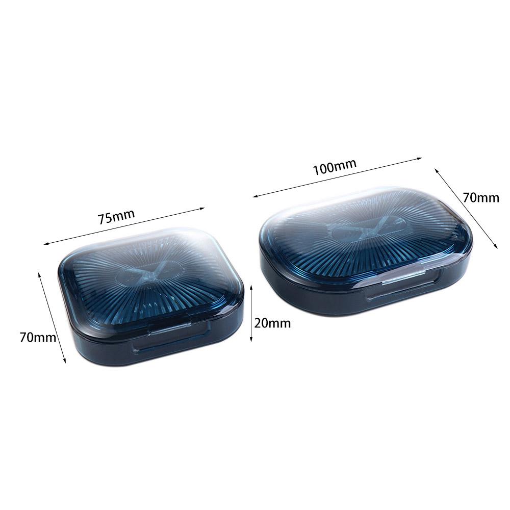 Plate Rings Container Earring Storage Case Invisible Braces Storage Case Transparent Jewelry Box