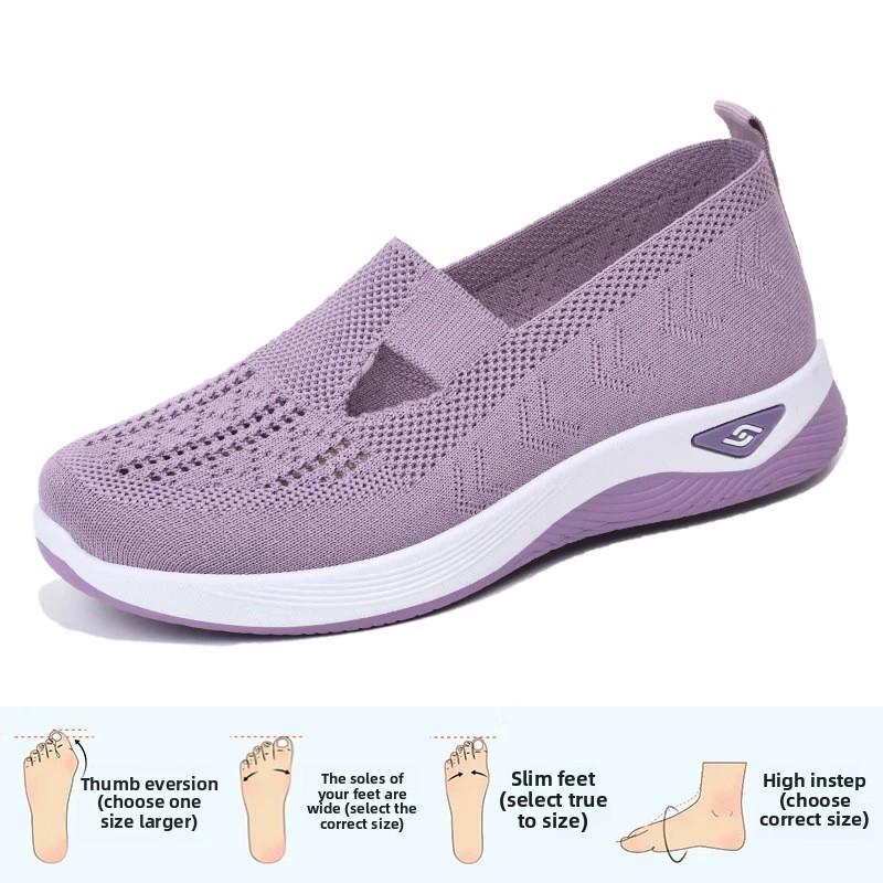 Women's Shoes with Soft Soles Are Not Tiring for The Feet In Summer, While Women's Cloth Shoes Are Comfortable and Casual Shoes with Ethnic Embroidery