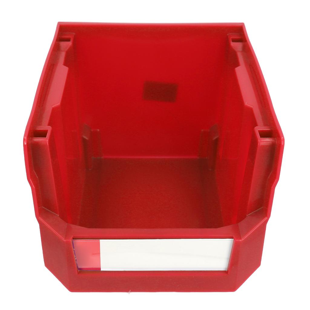 Parts Storage Box Plastic Hangable Stackable Storage Tray for Candy Hardware Craft Supplies 276 X 213 X 178mm Red