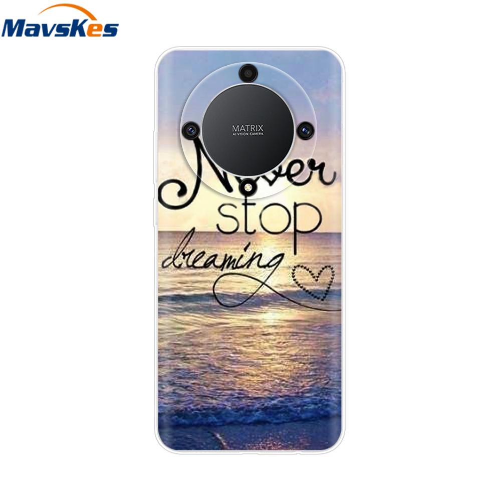 For Honor X9B Case Honor X9B Cover Luxury Clear TPU Cases Shockproof Silicone Protective Shell Phone Back Cover For Honor X9B