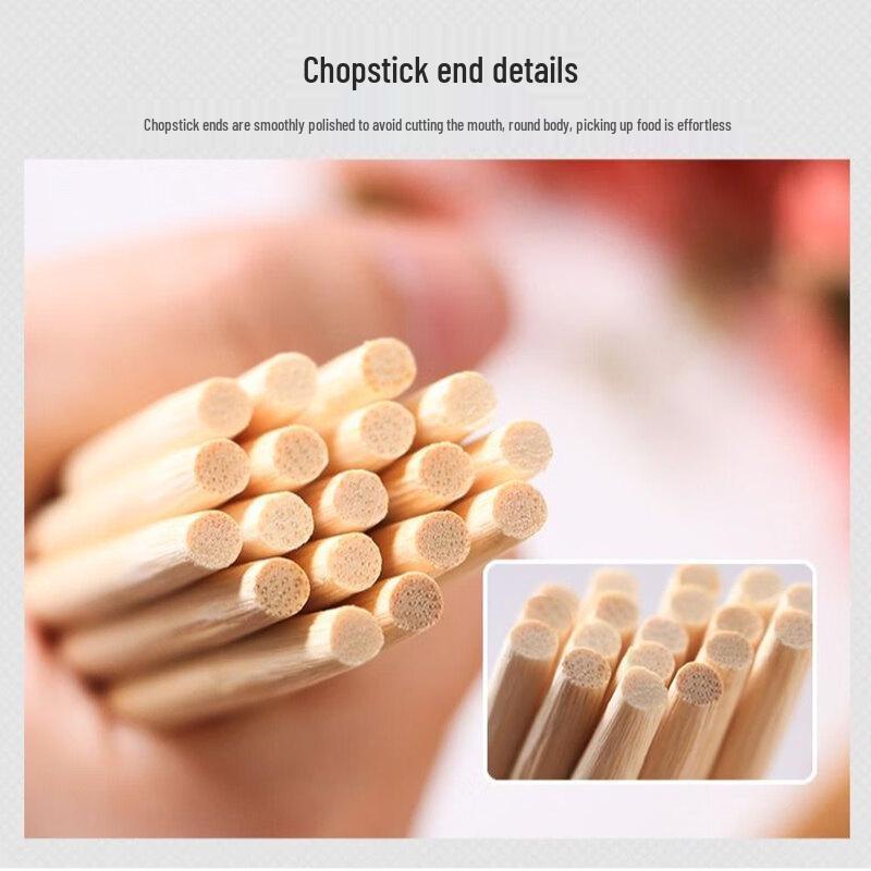 ZISIZ Bala Bear Disposable Bamboo Chopsticks