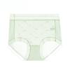 Fashionable Women's Ice Silk Underwear Comfortable Breathable Summer Thin High Waist Plus Size Women's Triangle Panties
