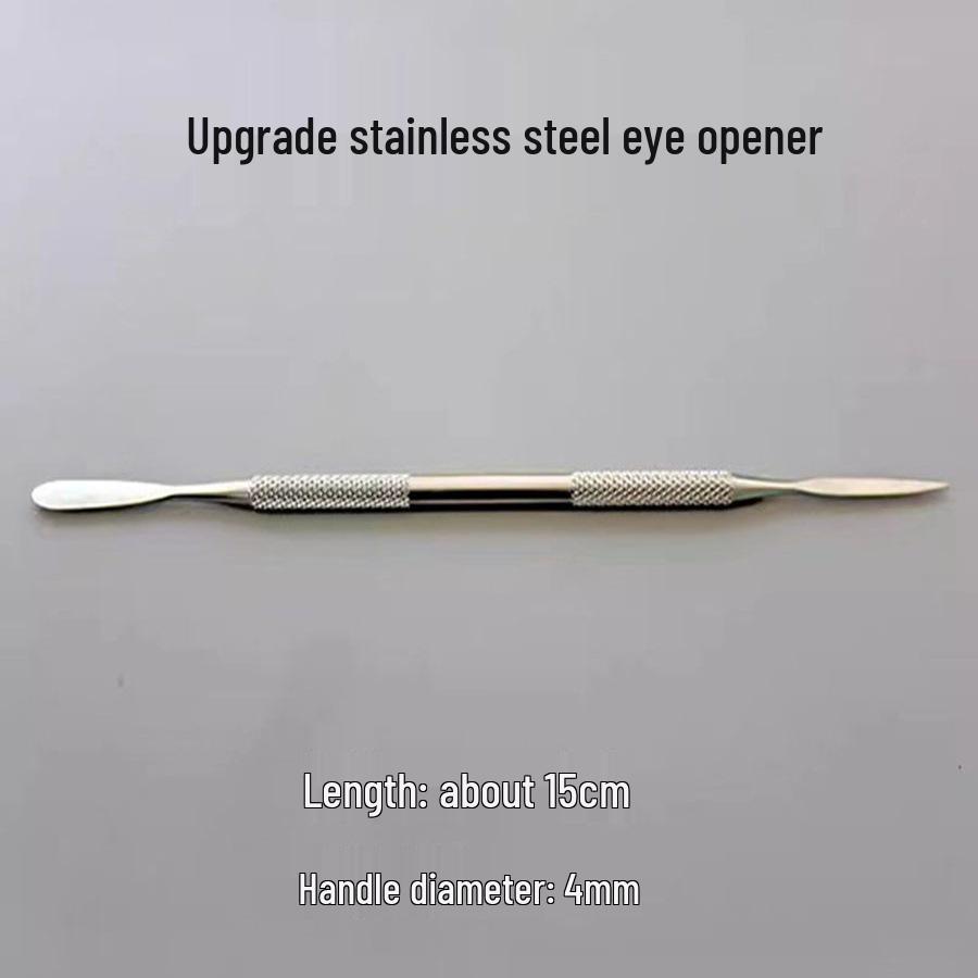Stainless Steel Clay Sculpture Tool: Spatula & Eye Opening Knife for Polymer & Soft Clay