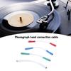 Turntables Cartridge Connectors Cable for Record Players, Copper Wire
