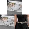 Waist Chain For Women Summer Jewelry With Engraved Metal Design For Youth Fashion