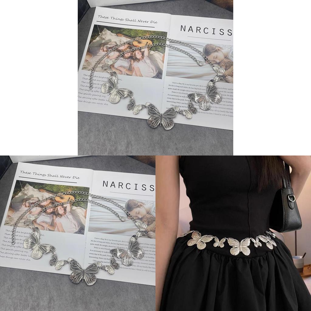Waist Chain For Women Summer Jewelry With Engraved Metal Design For Youth Fashion