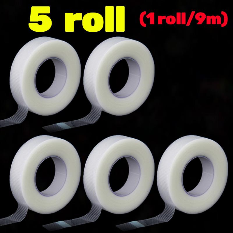 1-30 Rolls Eyelashes Extension PE Adhesive Tape Breathable Easy To Tear Lashes Grafting Under Eye Pad Micropore Tape Makeup Tool