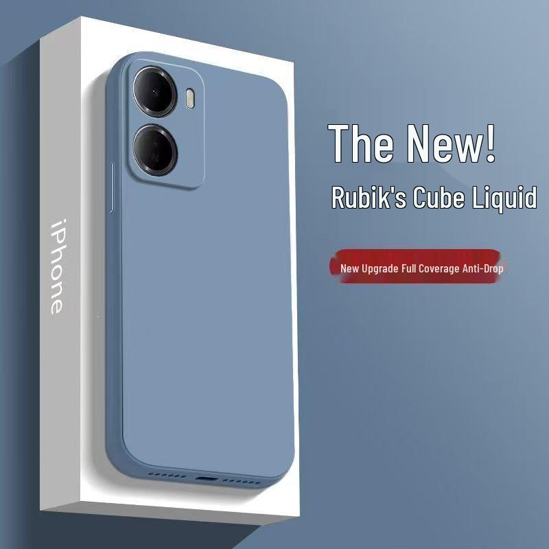 Redmi R70m Phone Case: Solid Color, Liquid Full Coverage, Anti-drop, Silicone Soft Case