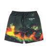 Thisisneverthat Flammen Jogging-Shorts Schwarz