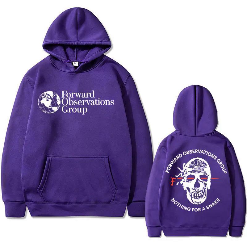 Группа передовых наблюдений FOG Nothing Hoodie XL фиолетовый