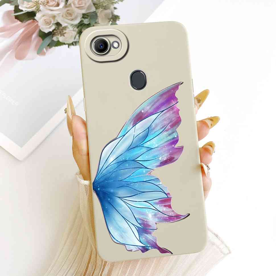 Beautiful Flowers Case For Oppo F7 Case CPH1819 CPH1821 Soft Silicone Fundas Phone Cases For Oppo F7 F 7 4G Cover Fundas