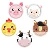 10Pcs 7inch Farm Animal Party Utensils Dining Plate Cow Sheep Pig Chicken Animal Farm Party Supplies