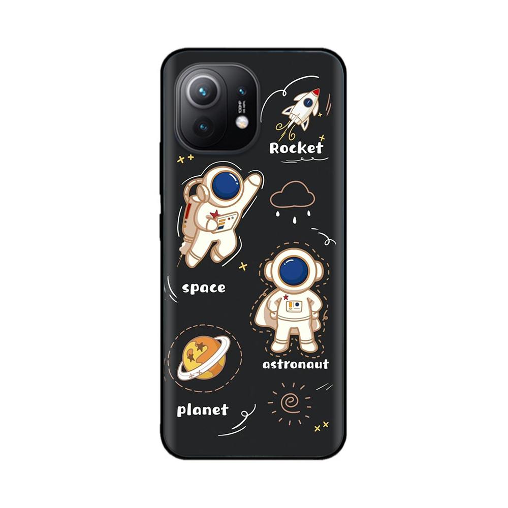 Phone Case For Xiaom Mi 11 Lite Case Soft Silicone Shockproof Back Cover For Xiaomi 11 Lite 11Lite 5G NE Protective Shell Fundas