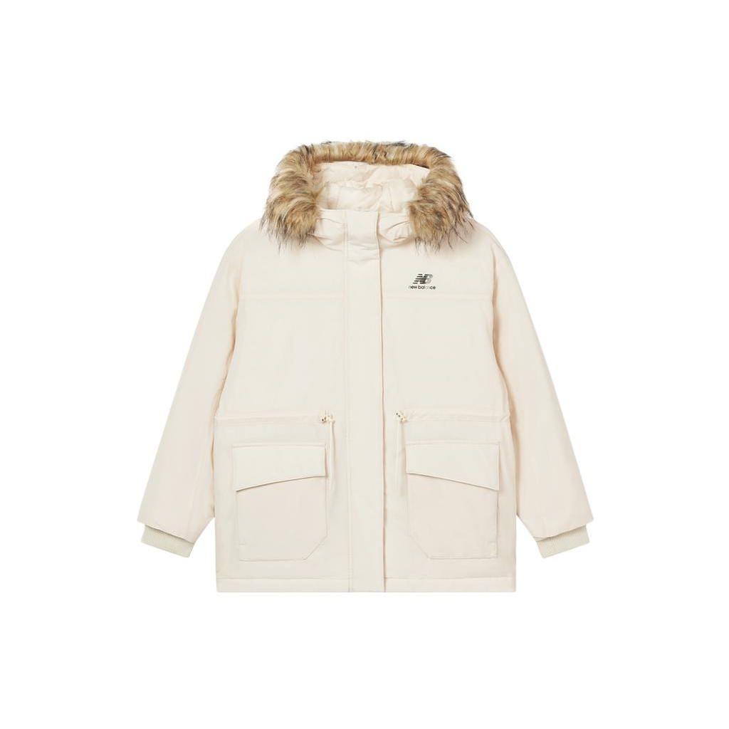 New Balance Down Jacket Women's Ecru AWJ23330-TCM