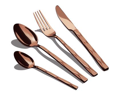 Set di Posate da 24 Pezzi Berlinger Haus Bh-2621 Oro Rosa