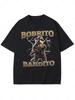 Bobrito Bandito Meme T-Shirts Women Men Italian Brainrot Y2K 2025 Funny Cotton T Shirt Summer Short Sleeve Tee Oversize Clothing