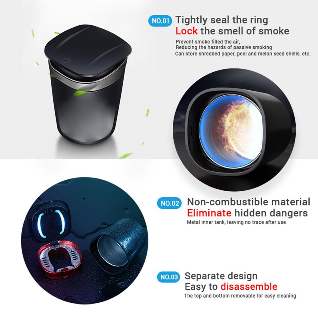 Car Cup Ash Holder with for