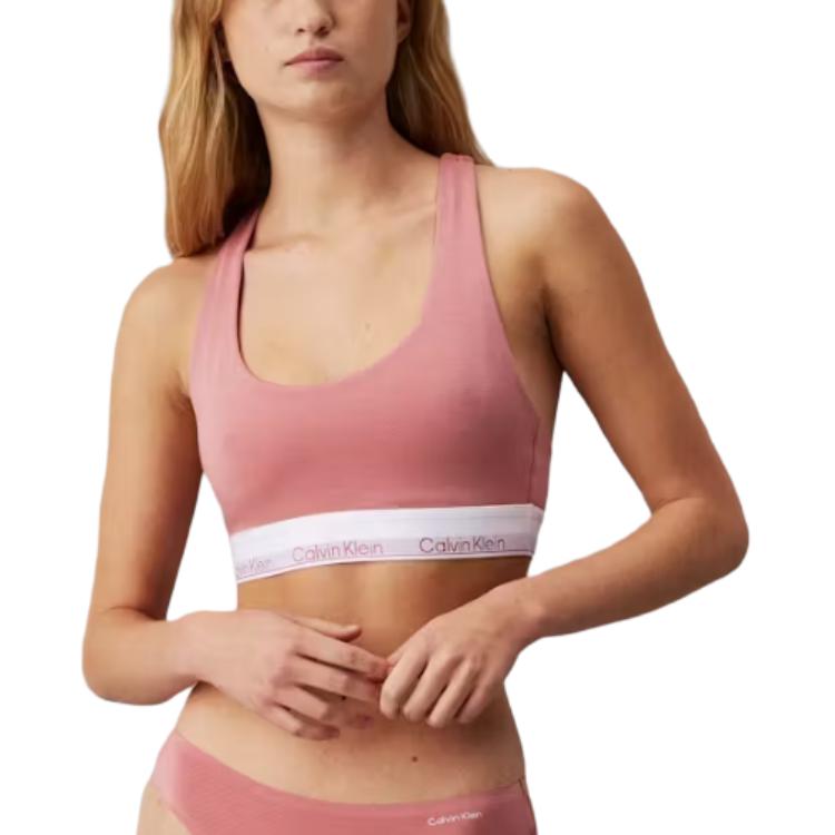 

Calvin Klein U-Shaped Comfortable Wireless Bra Women Underwear Pink QF7969-VLZ M