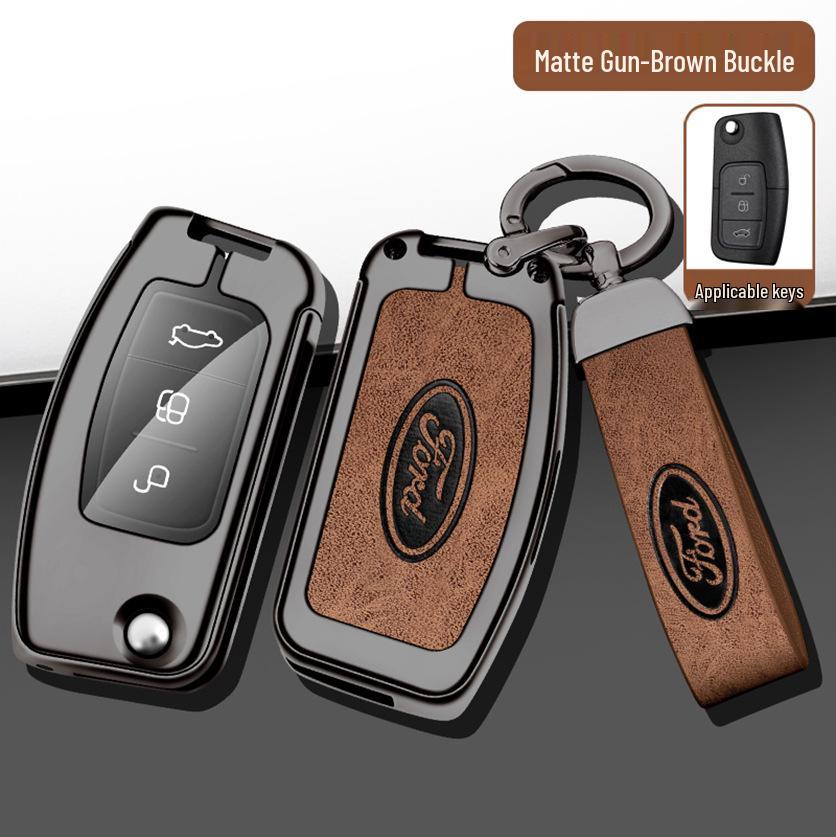 Ford Key Case Compatible with Mondeo, Edge, Explorer, Focus, EVOS, Escape