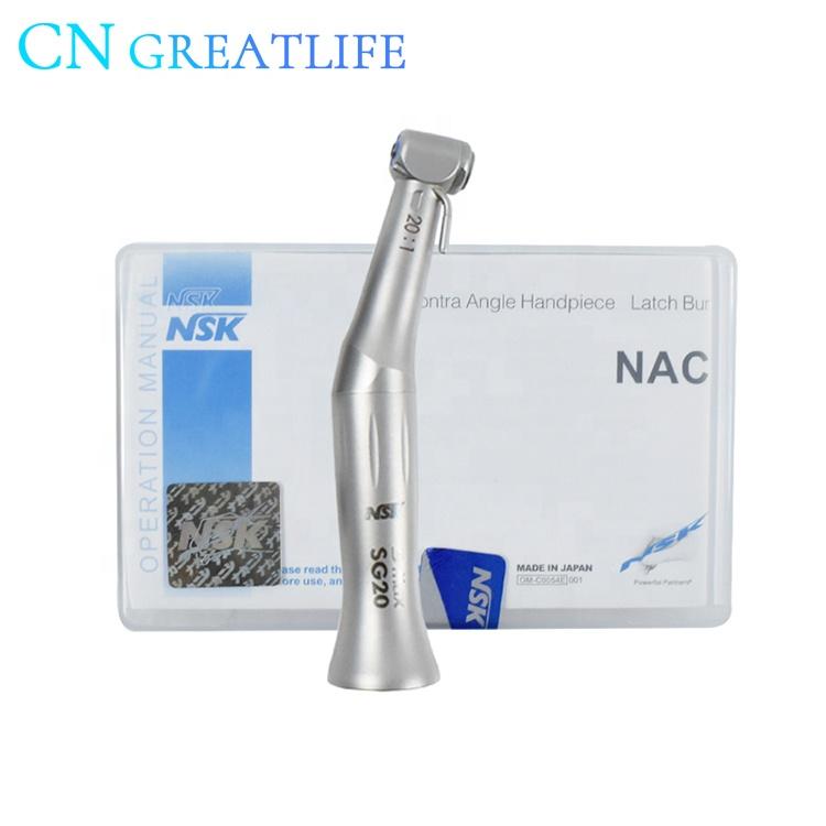 

Стоматологическое оборудование NSK Style Surgical SG20 S-Max 20:1 угловой стоматологический наконечник с угловым имплантатом, низкоскоростной наконечник, стоматологический наконечник