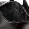 Hunter Original Top Clip Medium Rucksack aus gummiertem Leder UBB7019LRS-BLK-One, Schwarz