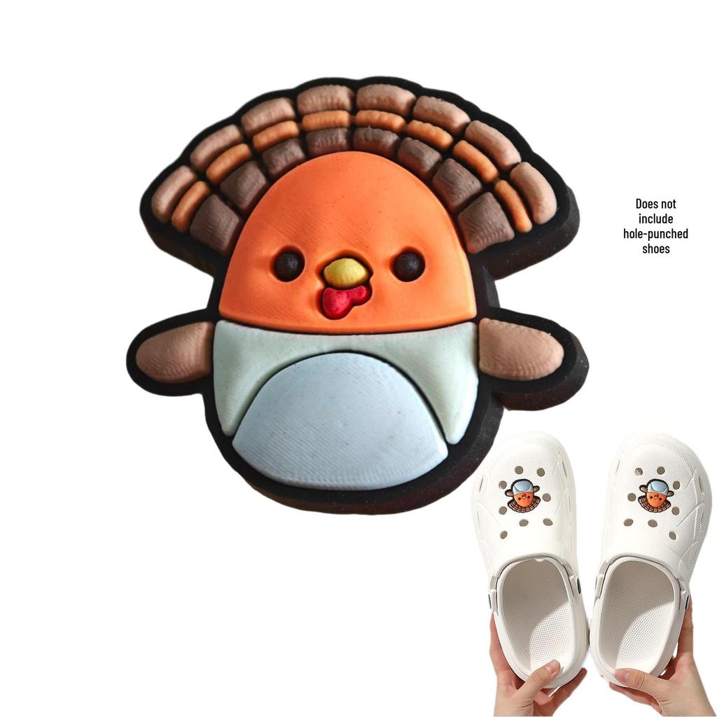 Cute Pig Shoe Buckle (2) - 50 DIY Shoe Accessories Decoration for Festival Party 