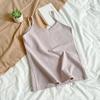 Women's Spaghetti Strap Cami Top Summer Slim Fitted Ribbed Tank Top V-Neck Sleeveless Vest Camisole Basic Layering Shirts