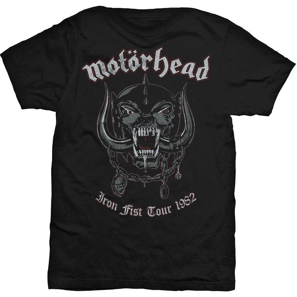 Official Licensed Motorhead Warpig Iron Fist Tour 1982 T Shirt Lemmy Metal S