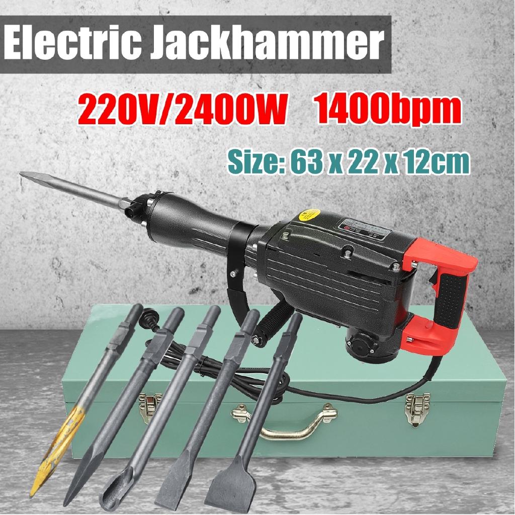 95/65 Thread/U-type/75mm Flat/ordinary Flat/sharp-chisel Drill Chisel Demolition Hammer Concrete Breaker Jackhammer 30*400mm