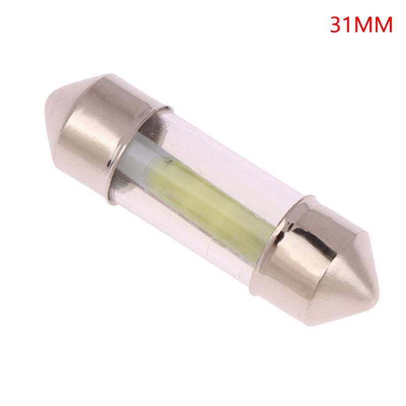 White Car Reading Light C5W 31mm Festoon LED 36 39 41 MM SV8.5 C10W Bulb Dome Door Trunk Interior Signal Lamp 31MM