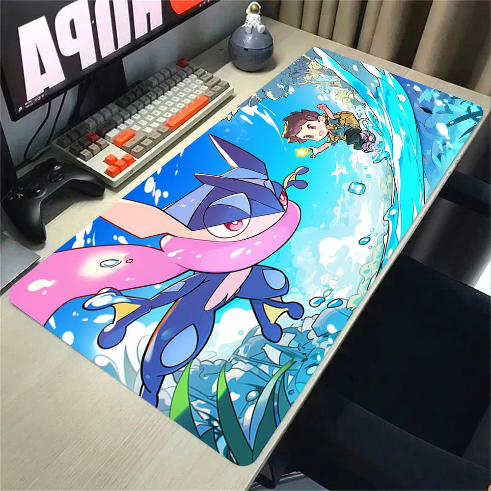 Gamer XXL Custom Mouse Mat P-pokemonS Cartoon Mouse Pad Desk Mat Table of Office Carpet Gamer Natural Rubber Mice Pad Mousepad