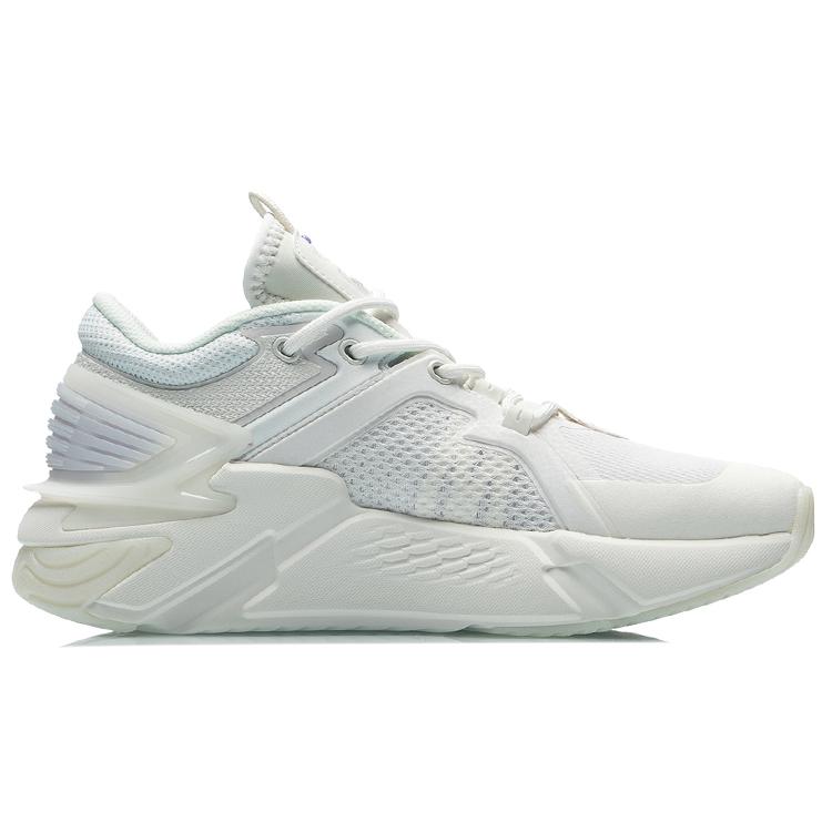 New LiNing 001 Ti Low Top Running Shoes Women's Ecru AGLR008-2
