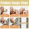 4 Pcs Waist Cincher & Shirt Clip Retro Dress Cinch Clips for Shawl, Gold Silver Waist Cincher Clip, 2 Style Dress Clips Back Cinch