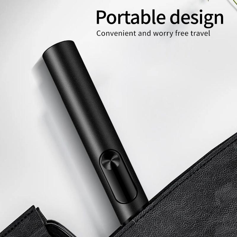 Multifunctional Portable Touch Operation Nose Hair Trimmer Plastic Texture Suitable for Quick Easy Discreet Trimming