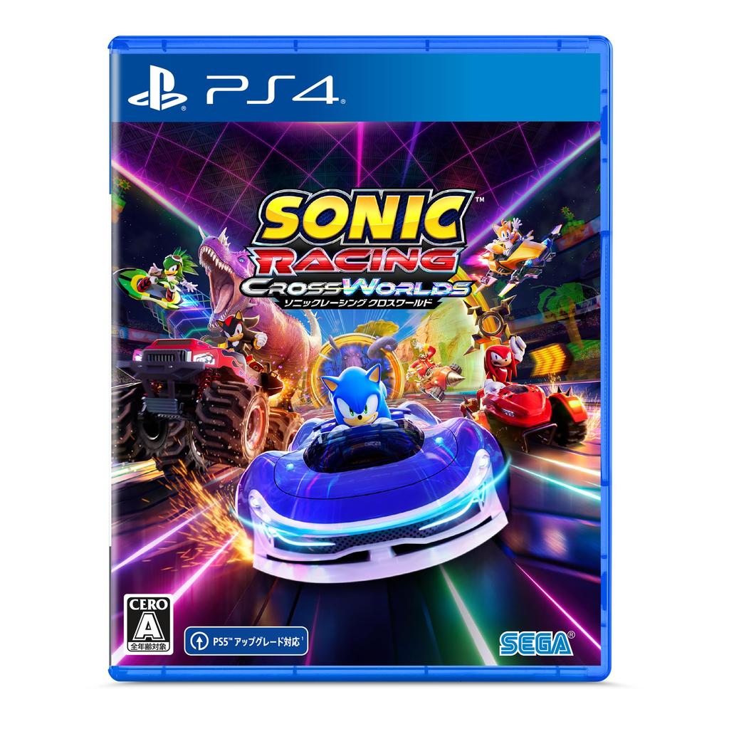 Sonic Racing Cross World (PS4/PS5/Switch) [All 3 Types]- High-Speed Adventure Game (Japanese Edition)