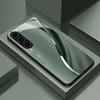 Corrugated Curve Tempered Glass Phone Case Suitable for Samsung Galaxy S26 S25 S24 S23 S22 S20FE/Ultra/Plus Anti Drop Back Cover