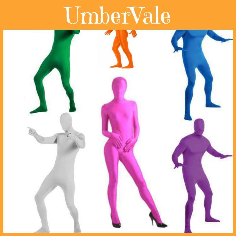 Full Body Skin Suit Catsuit For Halloween With Comfy Unisex Design And Stylish Colors
